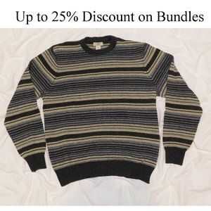 Dockers Men's Stripe Sweater, Large
